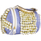 Fashionista Moment Denim & Pearl Studded Bowler Bag - Yourbosslady