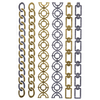 Fancy Roman Silver & Gold Metallic Flash Tattoos - Yourbosslady