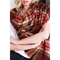 Keep it in Check Plaid Frayed Blanket Scarf - Yourbosslady