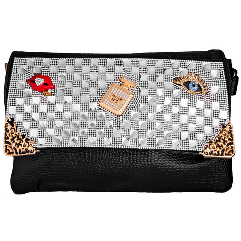 Fancy Gal Embossed Shoulder bag - Yourbosslady