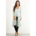 Out and About Teal Cardigan Sweater - Yourbosslady