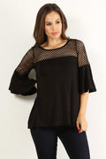 What a catch Net Tunic Top - Yourbosslady