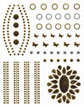She's a Queen Silver & Gold Metallic Flash Tattoos - Yourbosslady