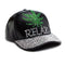 Livin the High Life Weed Relax Crystal Baseball Cap - Yourbosslady