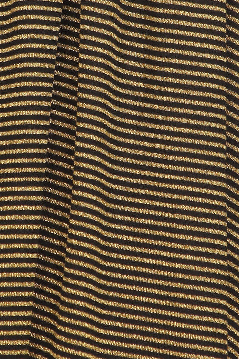 Sweetest Stripes Metallic Gold Cardigan - Yourbosslady