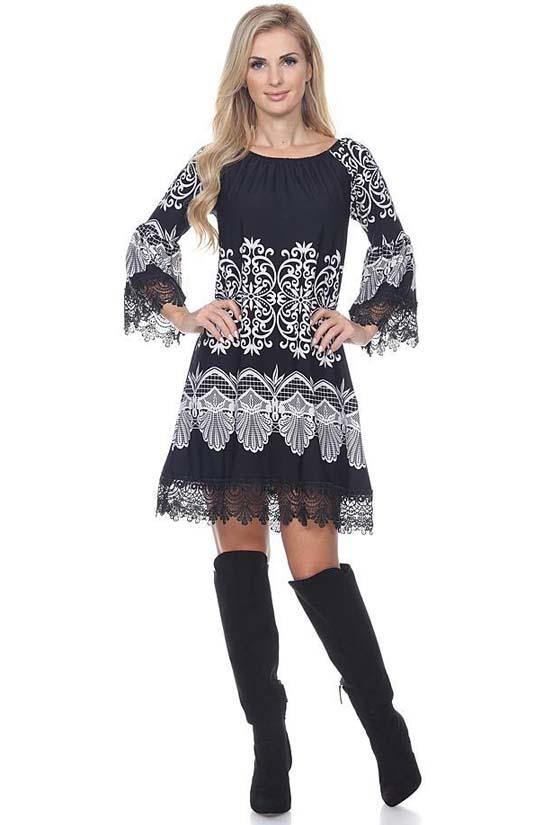knee length dresses for ladies MISSY DRESS  BOSS LADIES BOUTIQUE, LLC