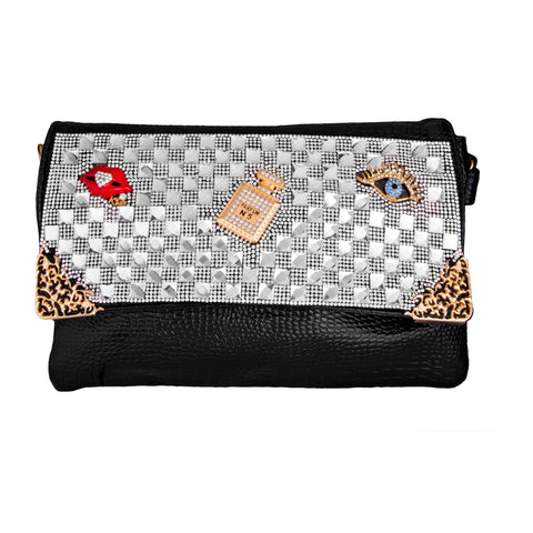 Fancy Gal Embossed Shoulder bag - Yourbosslady